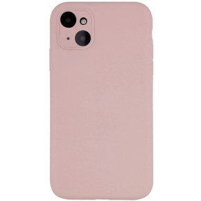 Луксозен силиконов гръб ТПУ ултра тънък МАТ PREMIUM CASE за Apple iPhone 14 Plus 6.7 розов 